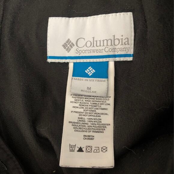 Columbia bugaboo Omni-Tech pants black size medium - Picture 9 of 12
